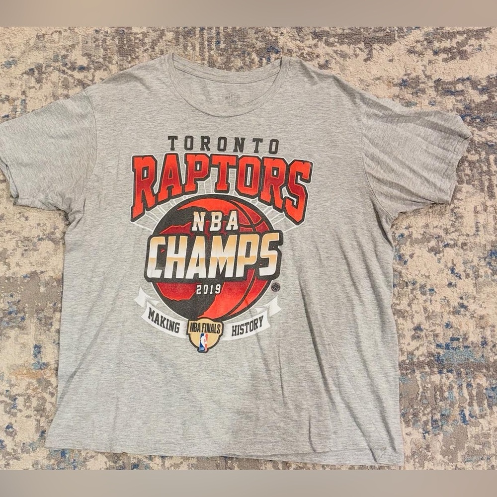 Toronto Raptors 2016 Champions graphic tee Never